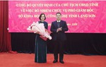 Sở Khoa học và Công nghệ tỉnh Lạng Sơn có tân nữ Phó giám đốc