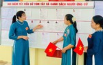 Phụ nữ Bắc Ninh hòa cùng ngày hội non sông