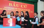 Kết thúc bỏ phiếu bầu cử, 34 địa phương đạt tỷ lệ cử tri đi bầu trên 99%