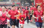 Hơn 15.000 người tham gia Ngày chạy Olympic "Vì sức khỏe toàn dân - Vì an ninh Tổ quốc"