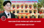 Nam sinh ở Hải Phòng đạt điểm cao nhất lịch sử đánh giá tư duy