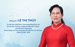Tóm tắt tiểu sử tân Bí thư Đảng ủy Trung ương Hội LHPN Việt Nam Lê Thị Thủy