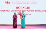 Bà Lê Thị Thủy giữ chức Bí thư Đảng ủy Trung ương Hội Liên hiệp phụ nữ Việt Nam
