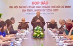 Dự kiến 600 đại biểu dự Đại hội đại biểu Phật giáo TPHCM lần thứ I