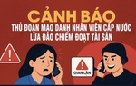 Tin lời "nhân viên cấp nước", người đàn ông bị lừa 220 triệu đồng