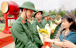 Thanh niên TPHCM hăng hái lên đường bảo vệ Tổ quốc