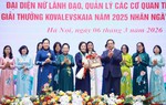 Video: Thủ tướng gặp mặt đại diện nữ lãnh đạo và trao Giải thưởng Kovalevskaia năm 2025