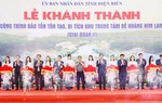 Thủ tướng Phạm Minh Chính dự lễ khánh thành dự án bảo tồn, tôn tạo di tích Him Lam