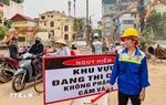 Gỡ "điểm nghẽn" mặt bằng, tăng tốc 2 dự án cầu vượt sông Hồng