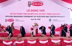 Acecook Việt Nam tổ chức lễ động thổ dự án Trung tâm Nghiên cứu và Phát triển mới