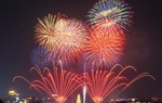 Pháo hoa rực sáng trước ngày Giỗ Tổ Hùng Vương 2026