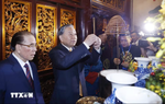 Tổng Bí thư, Chủ tịch nước Tô Lâm dâng hương tưởng niệm các Vua Hùng tại Phú Thọ