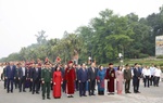 Tổng Bí thư, Chủ tịch nước Tô Lâm dâng hương tưởng niệm các Vua Hùng