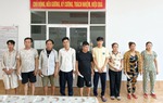 Triệt phá băng nhóm cướp giật thứ 2 tại Tân Huê Viên, khởi tố 10 bị can
