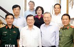 Tổng Bí thư, Chủ tịch nước thăm các nguyên lãnh đạo Đảng, Nhà nước và Mẹ Việt Nam Anh hùng