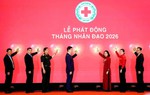 Phát động Tháng Nhân đạo 2026, hỗ trợ sinh kế bền vững cho ít nhất 17 nghìn hộ gia đình