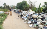 Hưng Yên: Bãi rác "vỡ trận", dân bỏ ruộng, trẻ sơ sinh phải đưa đi gửi