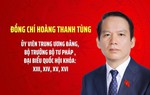 Ông Hoàng Thanh Tùng giữ chức Bộ trưởng Bộ Tư pháp