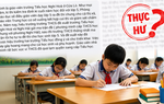 Nghệ An: Thực hư thông tin giáo viên THCS ra đề kiểm tra cho học sinh tiểu học 