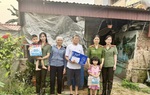 Hội Phụ nữ Công an Hải Phòng mang yêu thương đến với những hoàn cảnh khó khăn