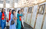 The exhibition 'Lotus in Stone' celebrates the spirit and beauty of Vietnamese women