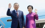 Tổng Bí thư, Chủ tịch nước Tô Lâm và Phu nhân lên đường thăm chính thức Thái Lan
