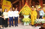 Phó Chủ tịch UBTƯ MTTQ Việt Nam Nguyễn Phi Long thăm, chúc mừng Đại lễ Phật đản năm 2026 - Phật lịch 2570