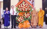 Chủ tịch Quốc hội Trần Thanh Mẫn chúc mừng Đại lễ Phật đản tại TPHCM