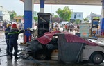 Vụ cháy tại cây xăng làm 2 người chết: Tài xế khai không biết cách xử trí do hoảng loạn