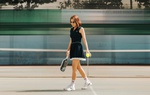 Thời trang trên sân pickleball của Madam Truyền