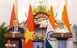 Đưa quan hệ Đối tác Chiến lược Toàn diện Tăng cường Việt Nam-Ấn Độ sang giai đoạn mới