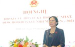 Phó Chủ tịch - Tổng Thư ký Hà Thị Nga tiếp xúc cử tri xã Bình Lư, tỉnh Lai Châu