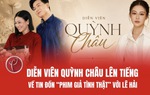 Diễn viên Quỳnh Châu lên tiếng về tin đồn "phim giả tình thật" với nam đồng nghiệp