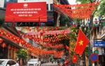 Hà Nội rực rỡ cờ hoa chào mừng Đại hội đại biểu toàn quốc Mặt trận Tổ quốc Việt Nam lần thứ XI