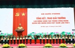 Đại tướng Phan Văn Giang dự Lễ trao Giải thưởng Lao động sáng tạo trong Công đoàn Quân đội lần thứ I