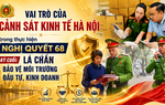 Vai trò của Cảnh sát Kinh tế Hà Nội trong thực hiện Nghị quyết 68 - Kỳ cuối: Lá chắn bảo vệ môi trường đầu tư, kinh doanh