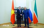 Thủ tướng Chính phủ Lê Minh Hưng gặp Người đứng đầu Cộng hòa Tatarstan