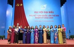 Sắc màu hội tụ trước giờ khai mạc Đại hội đại biểu Phụ nữ toàn quốc lần thứ XIV