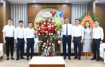 Phó Chủ tịch UBTƯ MTTQ Việt Nam Trần Thắng thăm, chúc mừng các cơ quan báo chí
