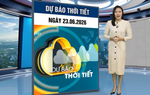 Bản tin thời tiết ngày 23/6: Bắc Bộ nắng nóng gay gắt, TPHCM chiều tối có mưa rào và dông vài nơi