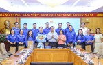 Thường trực Đảng ủy MTTQ, các đoàn thể TƯ gặp mặt đoàn đại biểu tham dự Đại hội Đoàn toàn quốc XIII