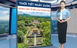 Bản tin thời tiết ngày 24/6: Bắc Bộ tiếp tục nắng nóng gay gắt, có nơi trên 39 độ
