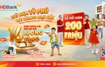 Hàng chục khách hàng HDBank trúng thưởng sổ tiết kiệm “trăm triệu” và chuyến du lịch Hàn Quốc hấp dẫn