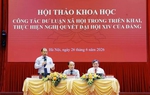 Công tác dư luận xã hội trong triển khai thực hiện Nghị quyết Đại hội XIV của Đảng