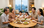 Mâm cơm gia đình: Sợi dây neo giữ yêu thương và nếp nhà