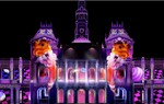Trụ sở UBND TPHCM được thắp sáng bằng công nghệ 3D Mapping, mừng 50 năm ngày thành phố mang tên Bác