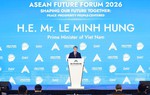 Bài phát biểu của Thủ tướng Lê Minh Hưng tại phiên khai mạc Diễn đàn Tương lai ASEAN 2026