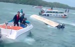 Lật ca nô trên biển Phú Quốc, khẩn trương cứu hộ và tìm kiếm nạn nhân