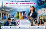 Tái cấu trúc kênh dẫn vốn: Thêm cơ hội cho doanh nghiệp nữ