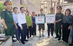 Bộ tư lệnh Quân khu 3 thăm, động viên lực lượng hỗ trợ xây dựng nhà tình nghĩa